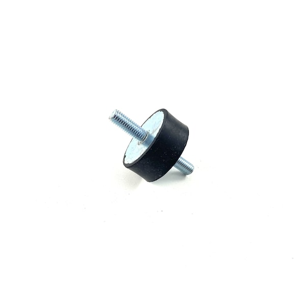 Fairchild Industries Rubber vibration isolator mount, male to male, metric, Natural Rubber 50A, Zinc-plated steel RVI1013-MM50 - main